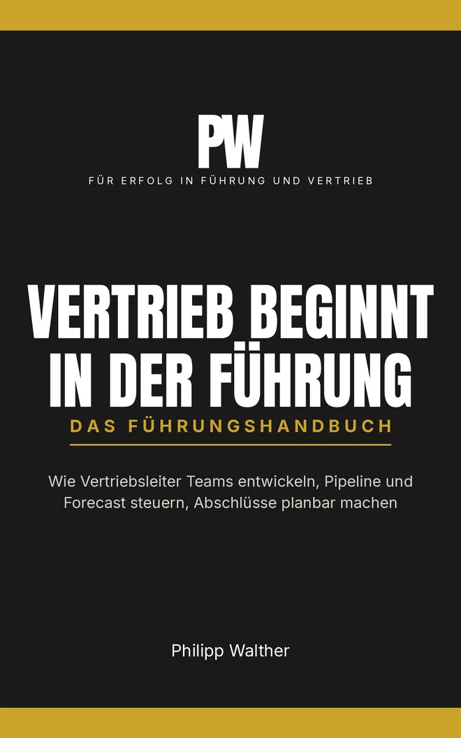 Cover: Vertrieb beginnt in der Führung